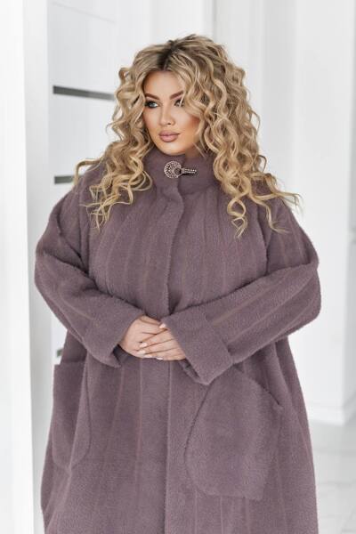 Пальто з альпаки "Монсерат" фрез