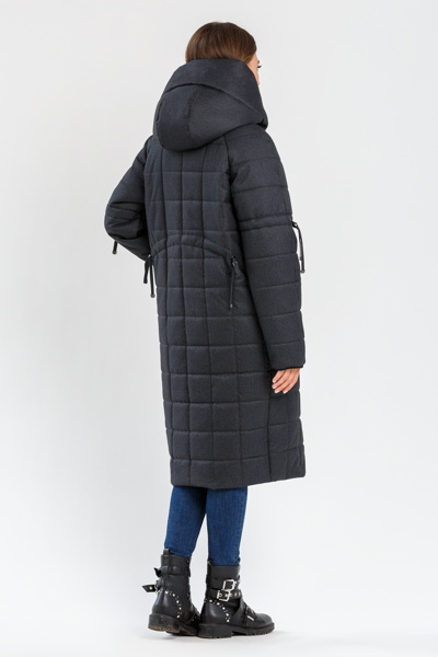 Зимова куртка великих розмірів "Леона" графіт