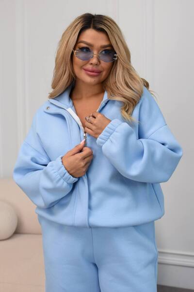 Теплий костюм "Даніела" блакитний