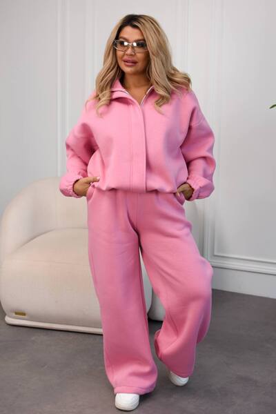 Теплий костюм "Даніела" рожевий