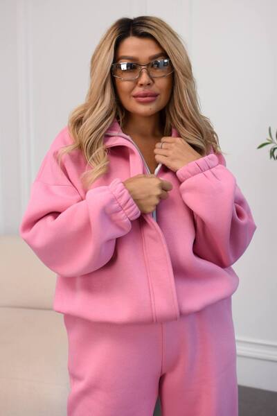 Теплий костюм "Даніела" рожевий