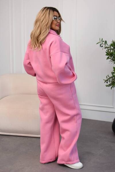 Теплий костюм "Даніела" рожевий