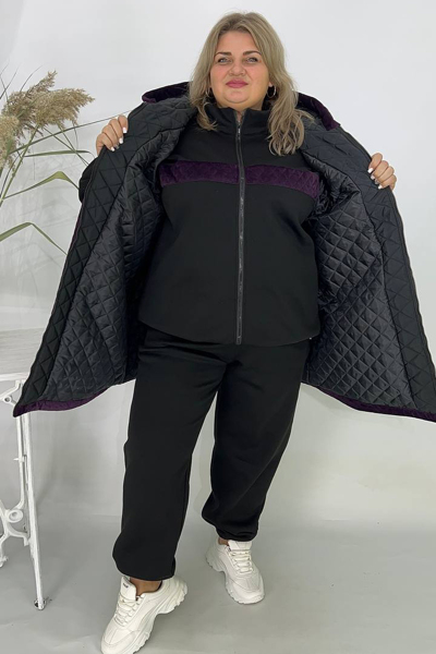 Жилет "Ален" фіолетовий