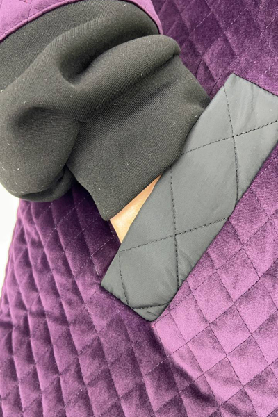 Жилет "Ален" фіолетовий