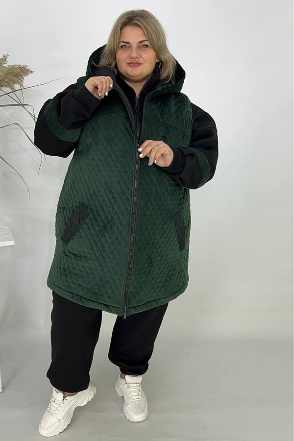 Жилет "Ален" смарагдовий