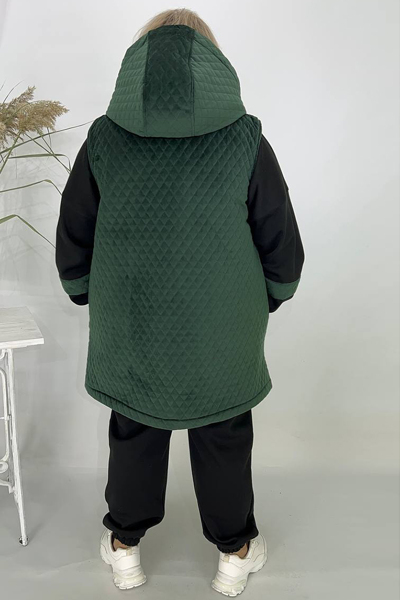 Жилет "Ален" смарагдовий