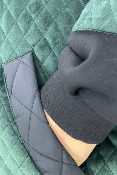 Жилет "Ален" смарагдовий