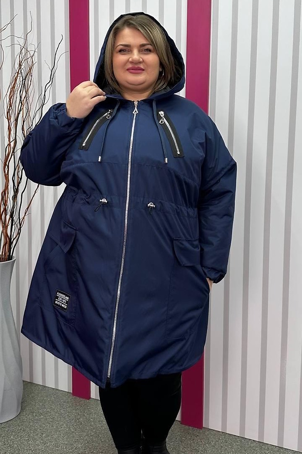 Парка "Ракель" темно-синя