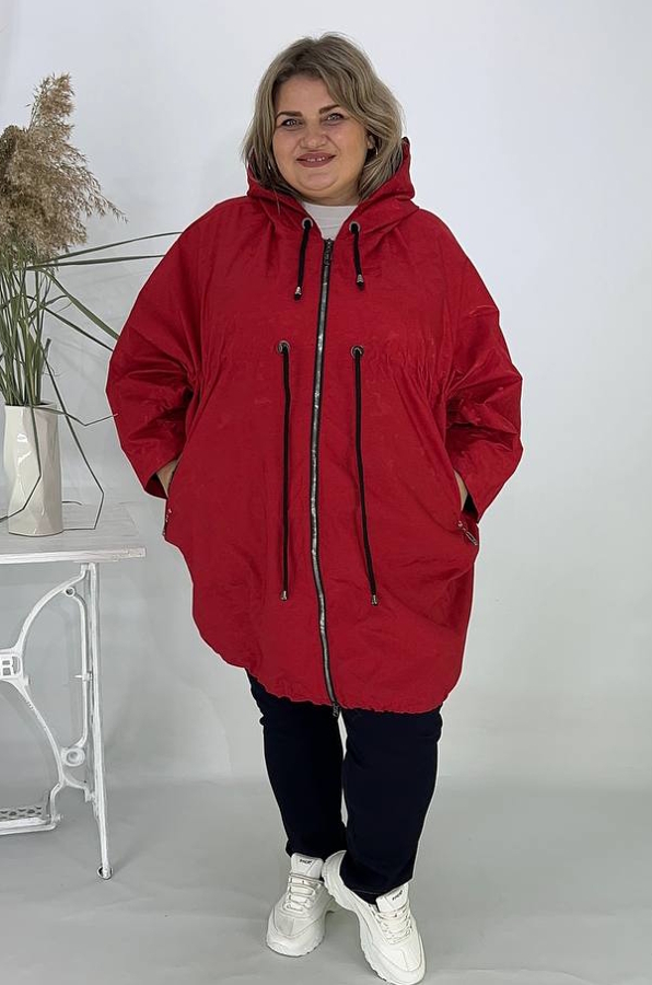 Вітрівка "Сінді" червона