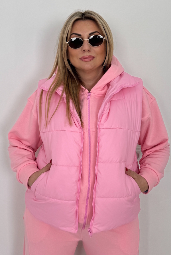 Жилет "Лінзі" рожевий