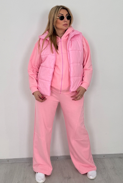 Жилет "Лінзі" рожевий