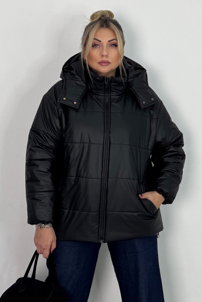 Пуховик "Рейчел" чорний