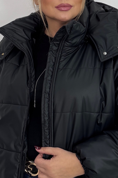 Пуховик "Рейчел" чорний