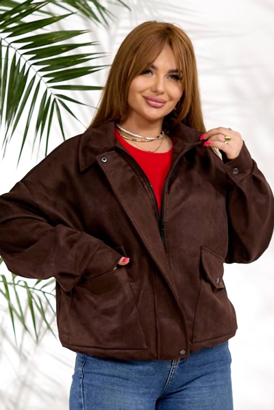 Бомбер "Слава" шоколад