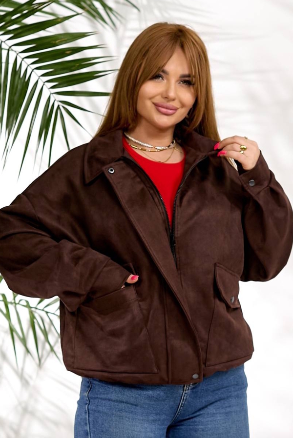 Бомбер "Слава" шоколад