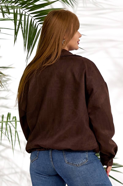 Бомбер "Слава" шоколад