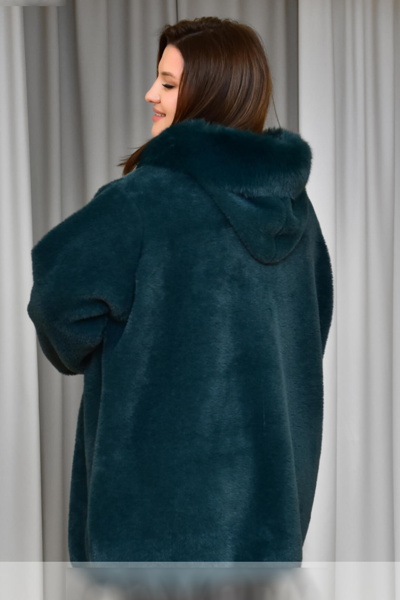 Пальто з альпаки  "Роузі" бутилка