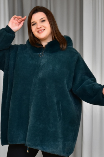 Пальто з альпаки  "Роузі" бутилка