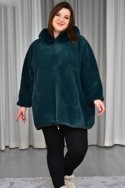 Пальто з альпаки  "Роузі" бутилка