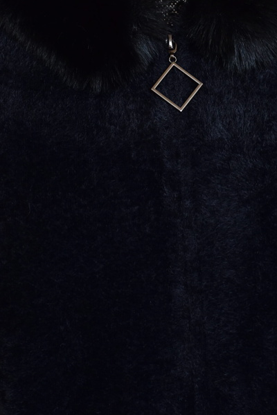 Пальто з альпаки  "Роузі" чорне