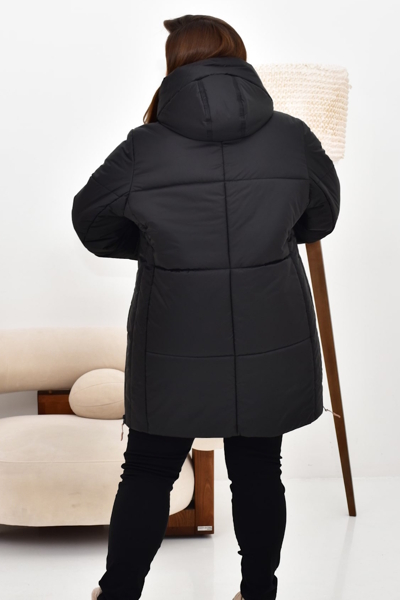 Зимова куртка "Івон" чорна