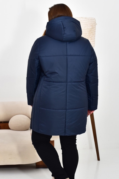 Зимова куртка "Івон" темно-синя