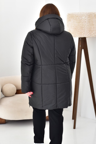 Куртка єврозима "Лючія" чорна