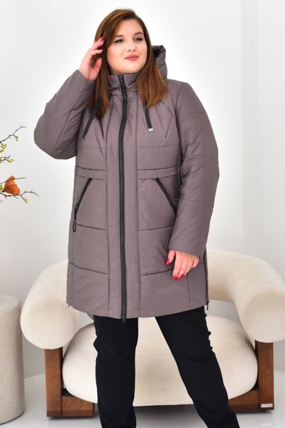 Куртка єврозима "Лючія" мокко