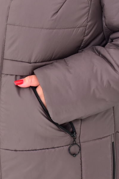 Куртка єврозима "Лючія" мокко