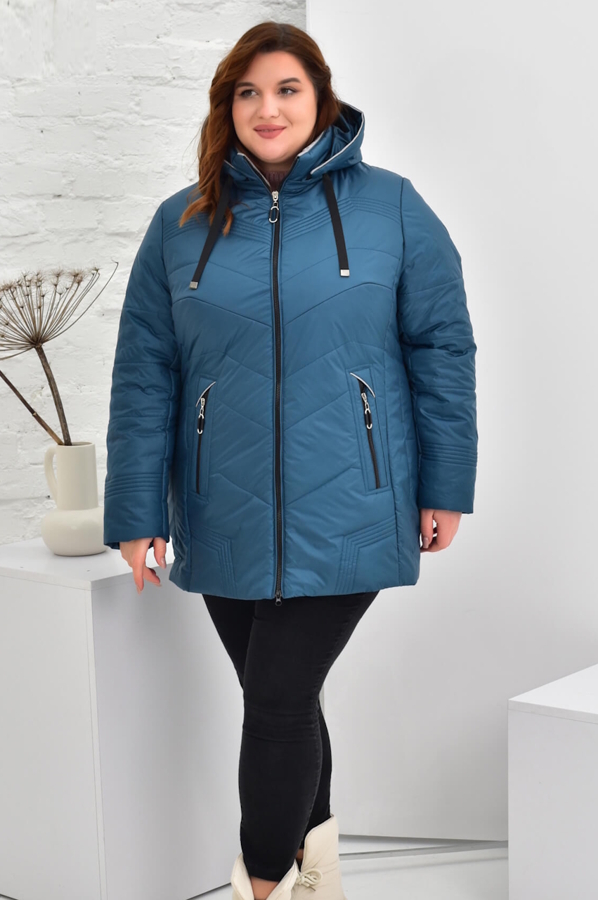 Куртка "Неоліна" морська-хвиля