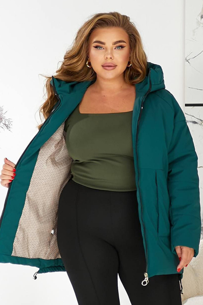 Куртка "Бруна" смарагдова Куртка "Бруна" смарагдова