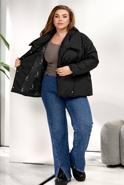 Куртка "Ліліана" чорна