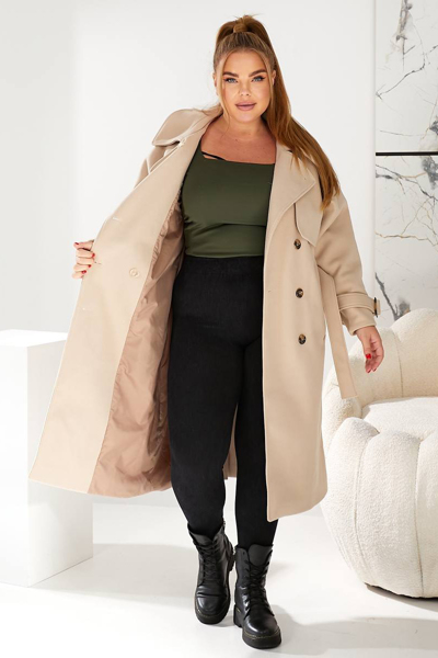 Пальто "Розмарі" молочне