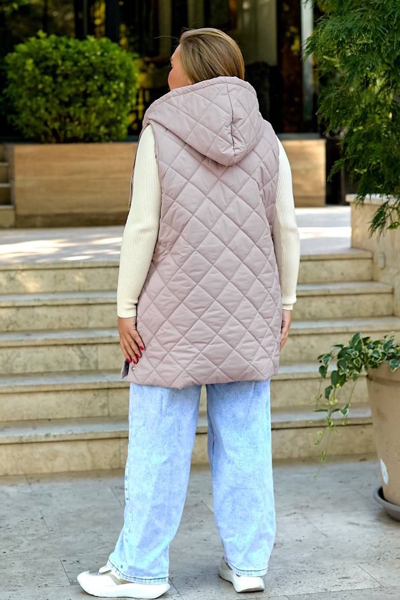 Жилет "Саманта" пудра