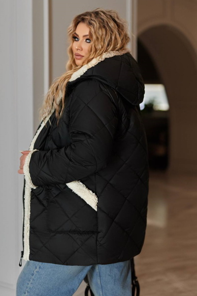 Зимова куртка "Зельда" чорна