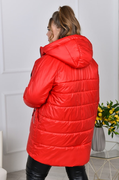 Куртка євро-зима "Ліліан" червона