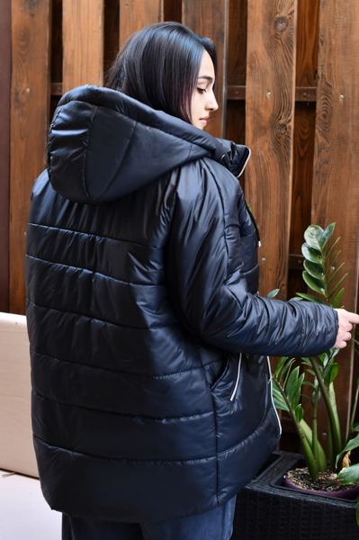 Куртка євро-зима "Ліліан" чорна