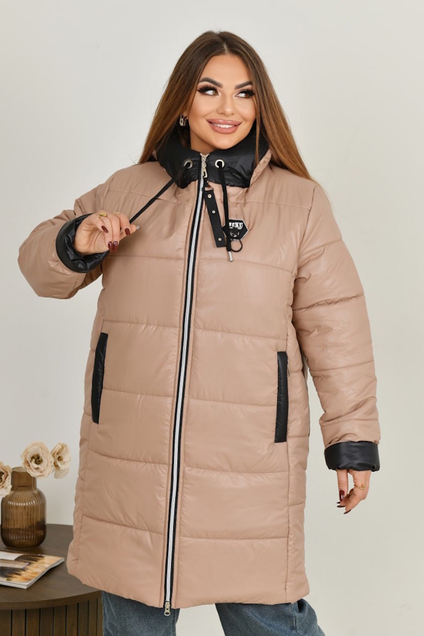 Зимова куртка "Маневр" бежева