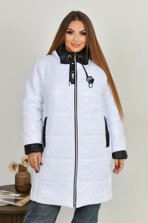 Зимова куртка "Маневр" біла
