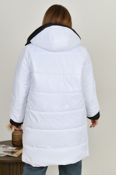 Зимова куртка "Маневр" біла