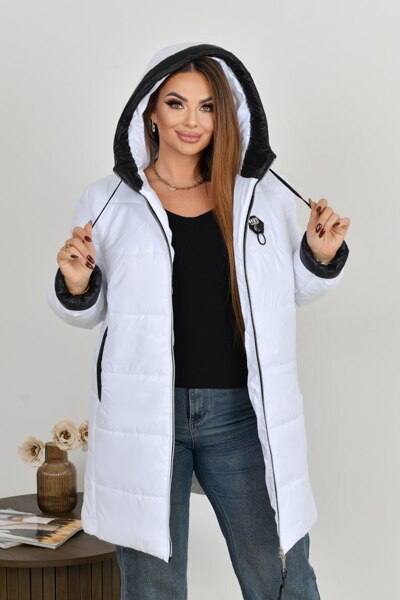 Зимова куртка "Маневр" біла