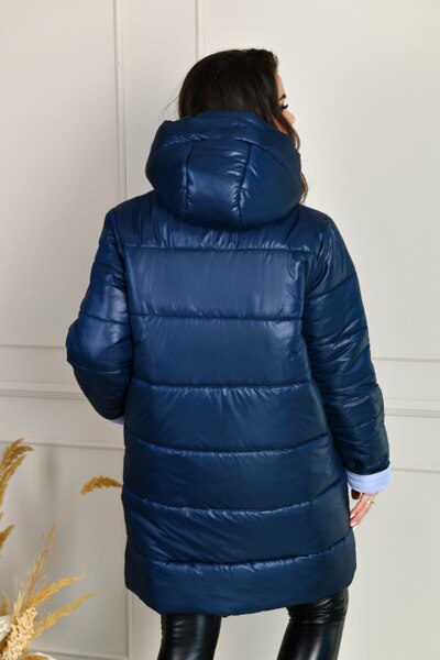 Зимова куртка "Маневр" темно-синя