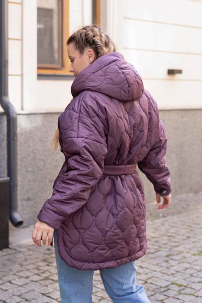 Куртка  "Сара" фіолетова
