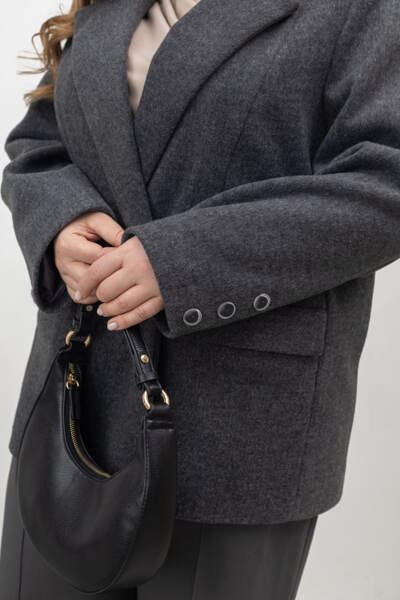 Пальто "Соната" графіт