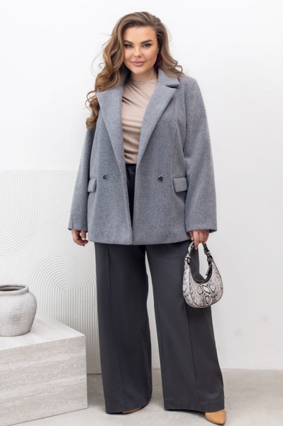 Пальто "Соната" сіре