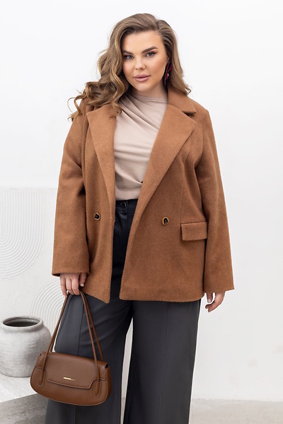 Пальто "Соната" теракот