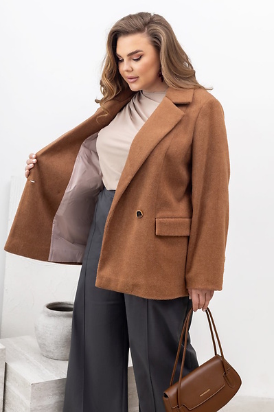 Пальто "Соната" теракот