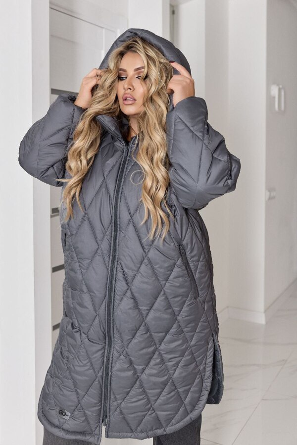 Зимова куртка "Тімсон" сіра