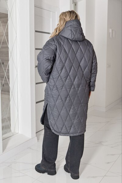 Зимова куртка "Тімсон" сіра