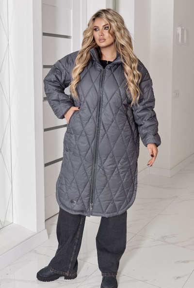 Зимова куртка "Тімсон" сіра